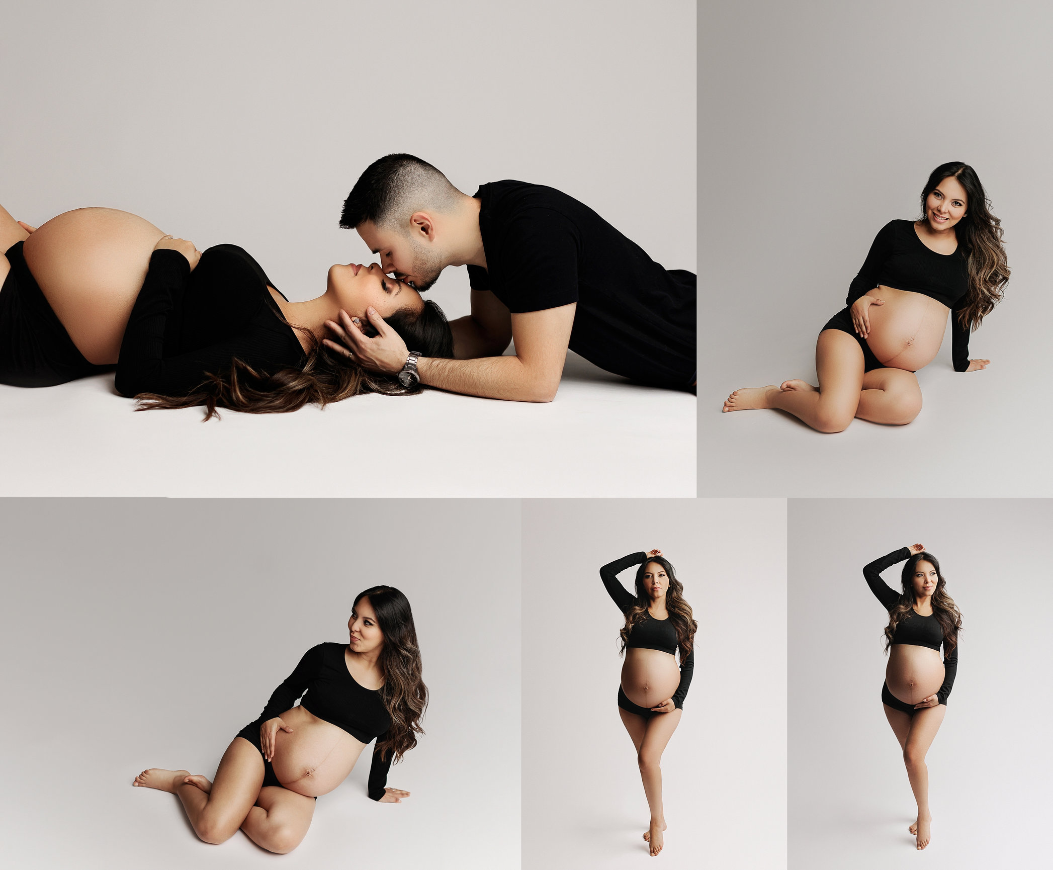 Beautiful Studio Family/Maternity Session • Calgary & Airdrie