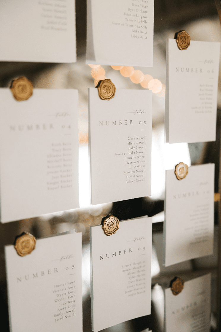 thumbnail image 2 of Personalised White Heart Wedding Seating Plan Sign – Custom Made By Contemporary Card Co, Perfect For 'Emily' Or Any Name 2 of 2