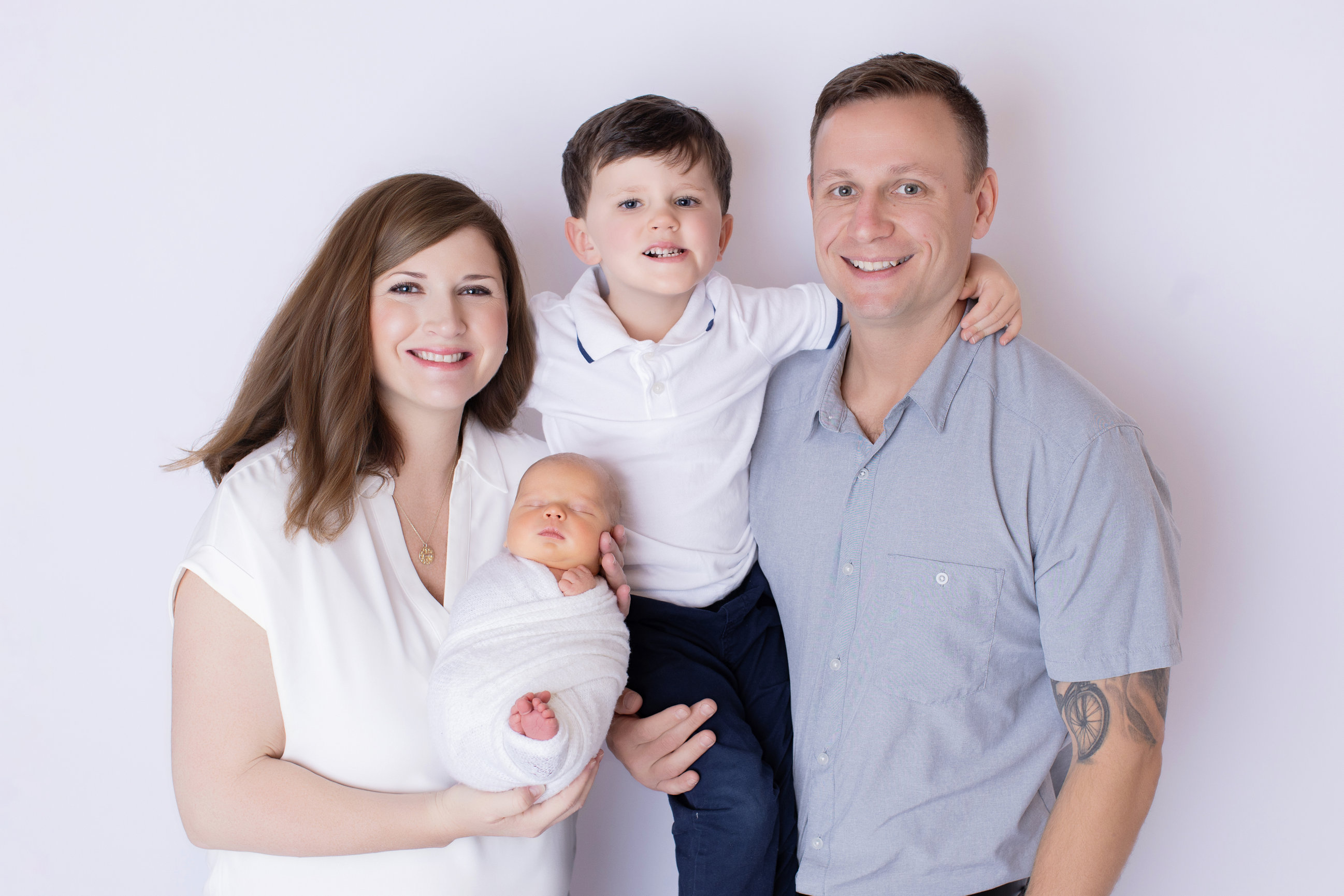 Calgary newborn photography white mauve and big brother love Newborn III session photo 19