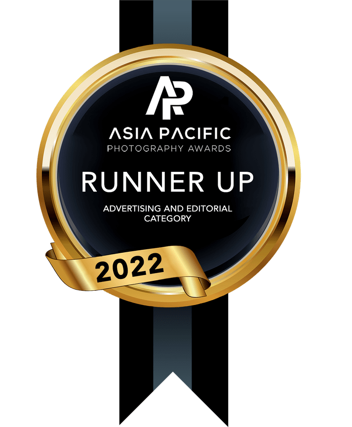 2022 Asia Pacific Photography Awards Runner Up in Advertising and Editorial