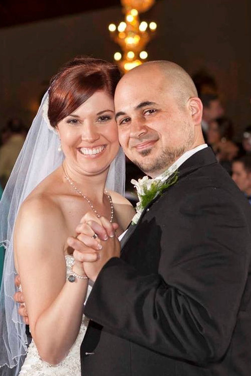 From Jacqueline & Brandon's reception, smiling and dancing with Paul of PBM Photography.