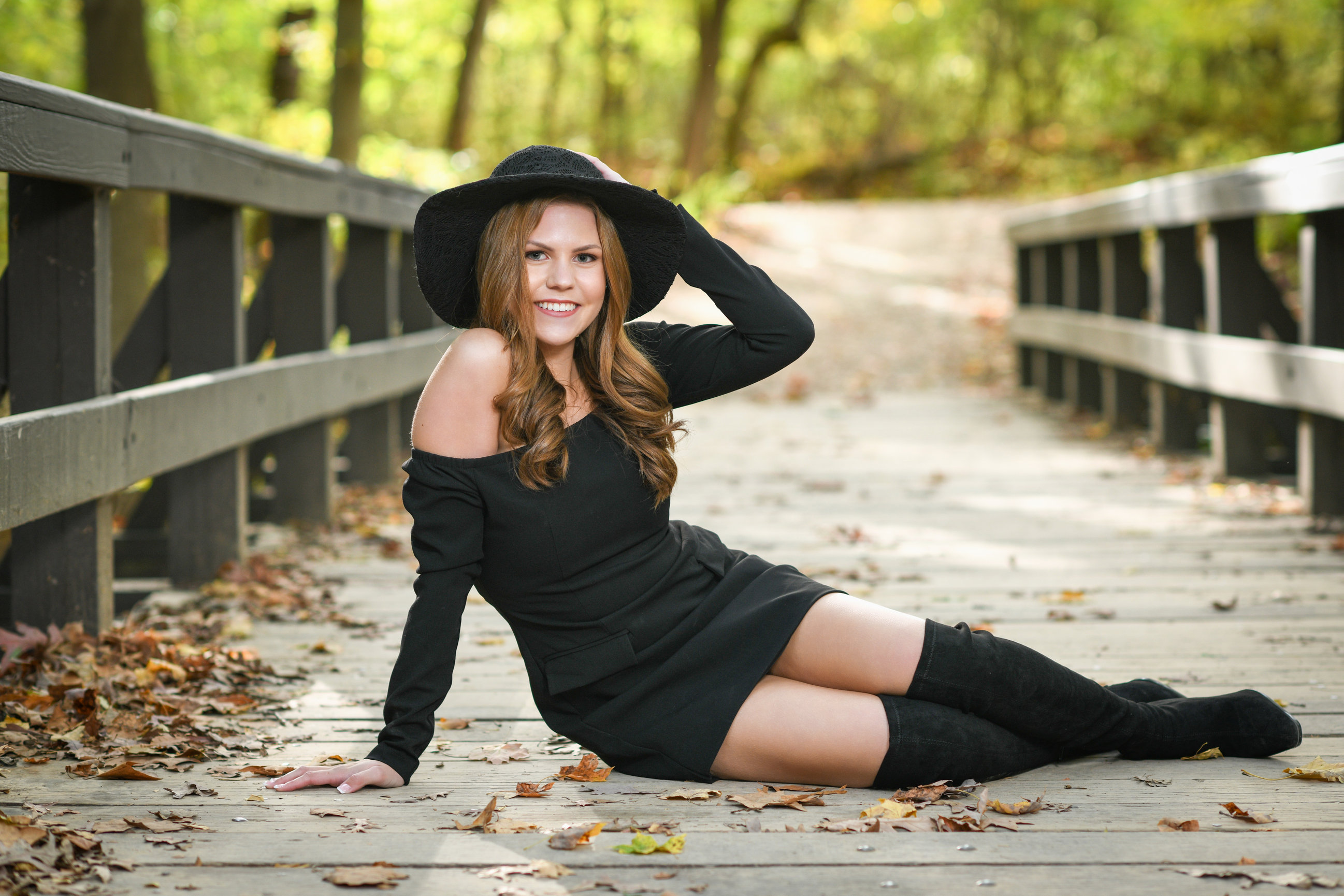 black dress for senior pictures Senior Photo Outfit Ideas